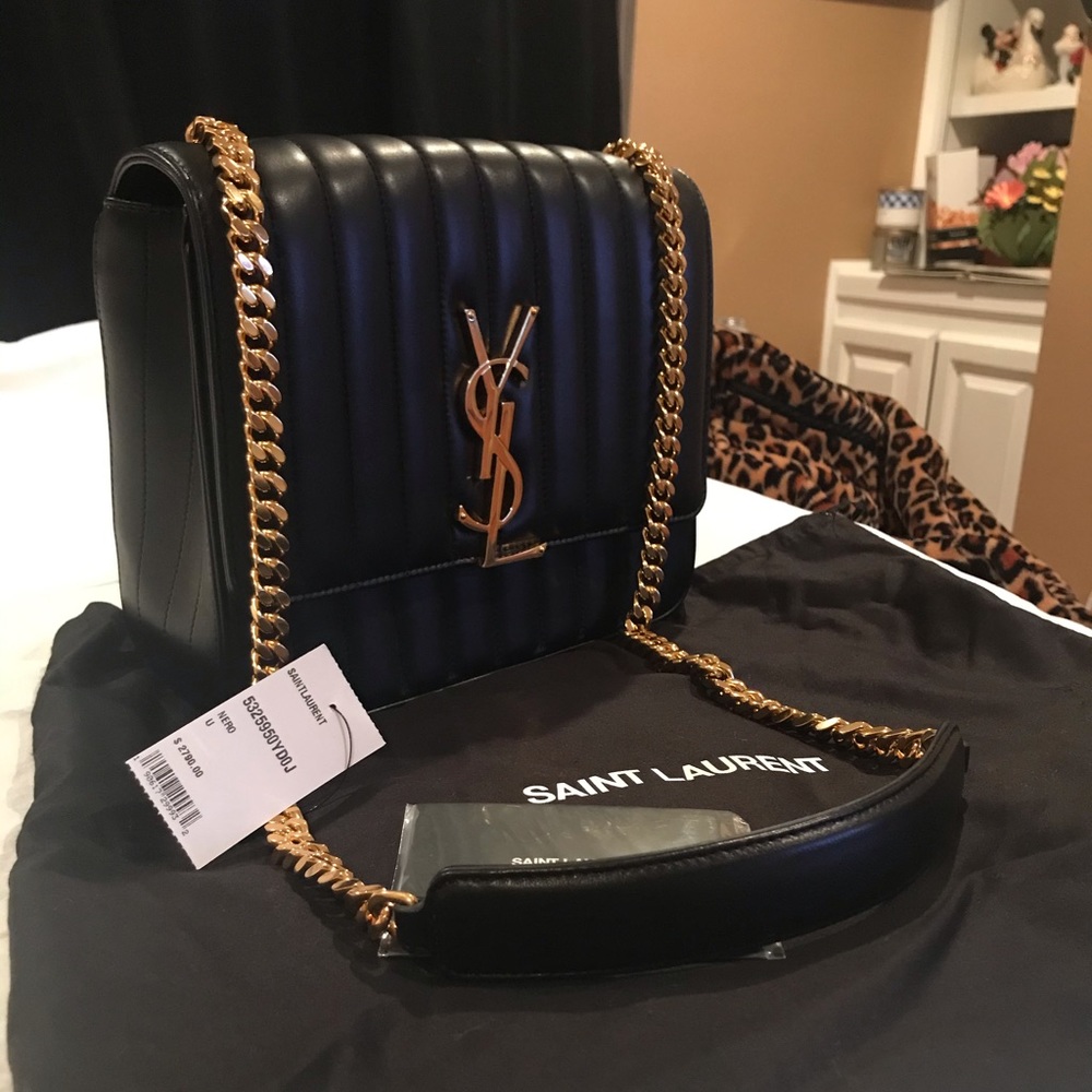 Saint Laurent large Vicky crossbody